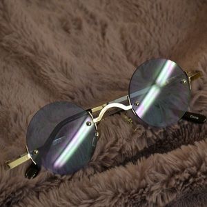 John Lennon Blue Glass Sunglasses